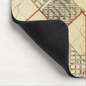 Tapis De Souris Plan de Duluth et de ses banlieues (Coin)