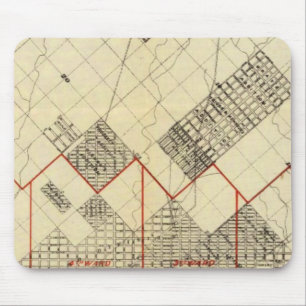 Tapis De Souris Plan de Duluth et de ses banlieues