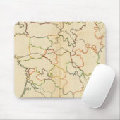 Tapis De Souris Plan de France Rivers (Avec souris)