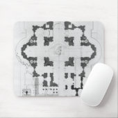 Tapis De Souris Plan de la basilique de St Peter (Avec souris)