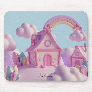 Tapis De Souris Plan de la souris de paysage de Whimscone