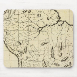 Tapis De Souris Plan de l'Amérique du Sud