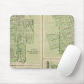 Tapis De Souris Plan de Maquoketa, Bellevue, Princeton (Avec souris)
