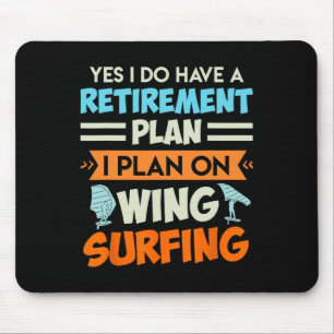 Tapis De Souris Plan de retraite Wing Surfing Wing Foil Wing Foil