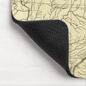 Tapis De Souris Plan des États-Unis (Coin)