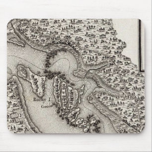 Tapis De Souris Plan des rapides ou des chutes de l'Ohio