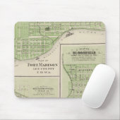 Tapis De Souris Plan du fort Madison (Avec souris)