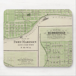 Tapis De Souris Plan du fort Madison