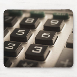 Tapis De Souris "Plan rapproché de calculatrice "