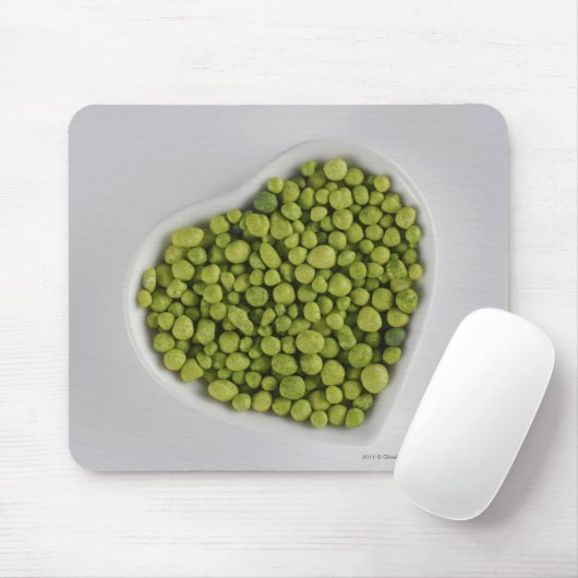 Tapis De Souris Plan rapproché des cailloux verts dans une cuvette (Avec souris)