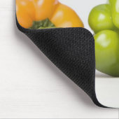 Tapis De Souris Plan rapproché des paprikas dans une rangée (Coin)