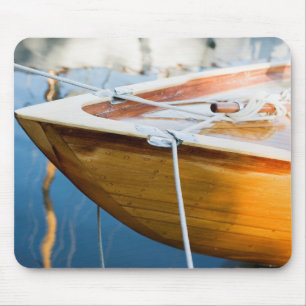 Tapis De Souris Plan rapproché sur attaché le bateau