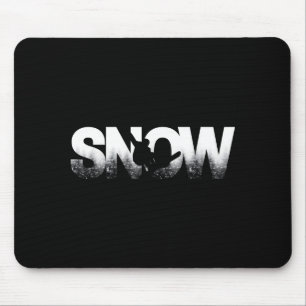 Tapis De Souris Planche à neige Drôle Planche à neige Planchiste R