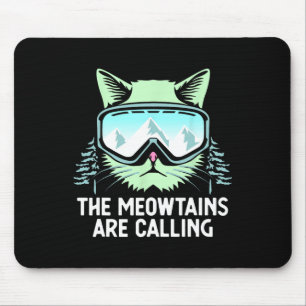 Tapis De Souris Planche à neige Ski Art Pour Hommes Femmes Enfant