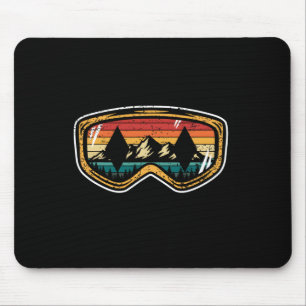 Tapis De Souris Planche à neige Ski Planche à neige Sport d'hiver