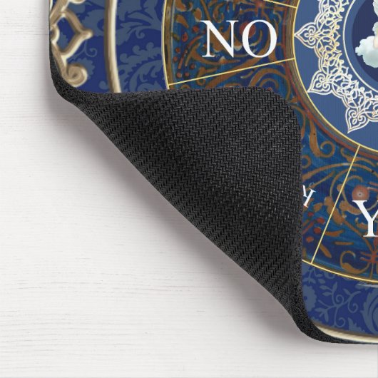 Tapis De Souris Planche à Pendule Diviser Jeu Angel Bleu (Coin)