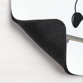 Tapis De Souris Planche à roulettes bébé panda (Coin)