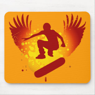 Tapis De Souris planche à roulettes : hi-fi