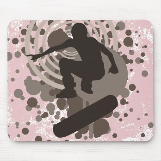 Tapis De Souris planche à roulettes : hi-fi (Devant)
