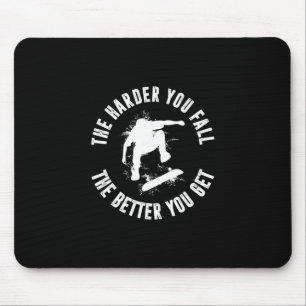 Tapis De Souris Planche à roulettes Skateboardeur - Skateboardeur