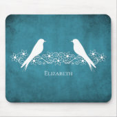 Tapis De Souris Planche de souris à vigne florale (Devant)