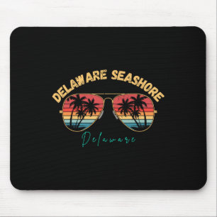 Tapis De Souris Planche de surf souvenir Delaware Seashore Delawar