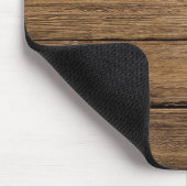 Tapis De Souris Planches foncées patinées (Coin)