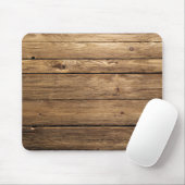 Tapis De Souris Planches foncées patinées (Avec souris)
