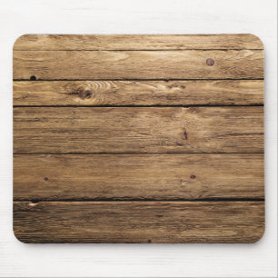 Tapis De Souris Planches foncées patinées