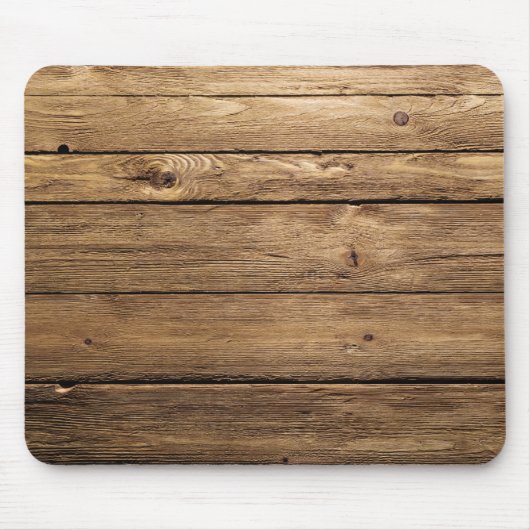 Tapis De Souris Planches foncées patinées (Devant)
