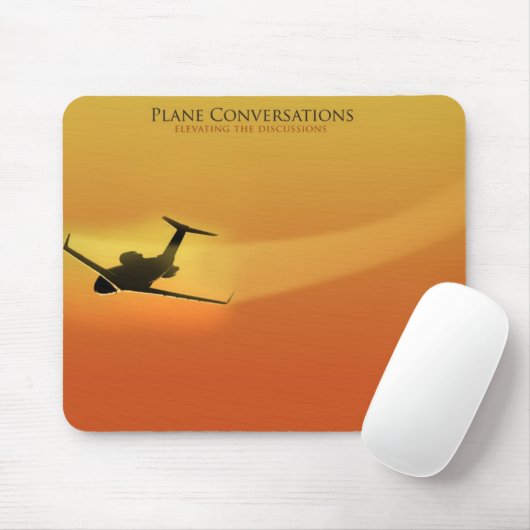 Tapis De Souris PlaneConversations Mousepad (Avec souris)