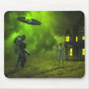 Tapis De Souris Planète Alien très Cool