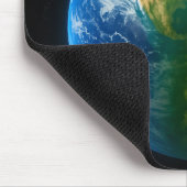 Tapis De Souris Planète créative de pastèque flottant dans l'espac (Coin)