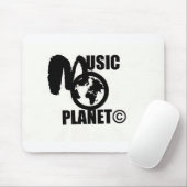 TAPIS DE SOURIS PLANÈTE DE MUSIQUE (Avec souris)