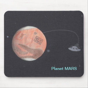 Tapis De Souris Planète MARS mousepad