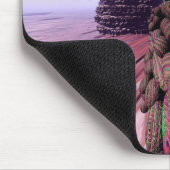Tapis De Souris Planète Mars. Murs des bâtiments (Coin)