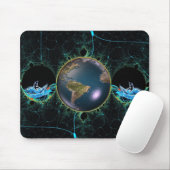 Tapis De Souris Planète Mousepad de surf (Avec souris)