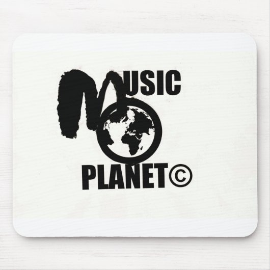 TAPIS DE SOURIS PLANÈTE MUSICALE (Devant)