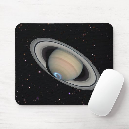 Tapis De Souris Planète Saturn Starry Sky Mousepad (Avec souris)