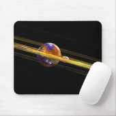 Tapis De Souris Planète spatiale profonde (Avec souris)
