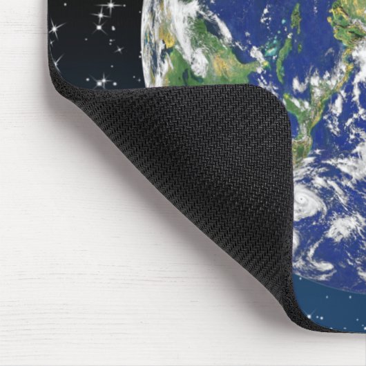 Tapis De Souris Planète Terre Dans L'Espace (Coin)