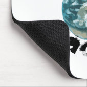 Tapis De Souris planète Terre piratée (Coin)