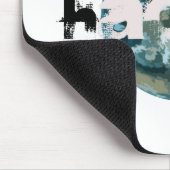 Tapis De Souris planète Terre piratée (Coin)