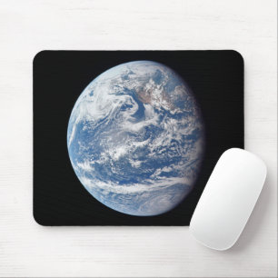 Tapis De Souris Planète Terre Prise Par L'Équipage Apollo 11.
