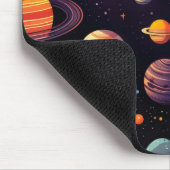 Tapis De Souris Planètes colorées (Coin)