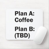 Tapis De Souris Plans de café (Avec souris)
