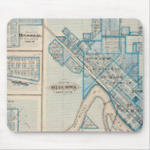 Tapis De Souris Plans d'Ottumwa, Russell, Scranton (Devant)
