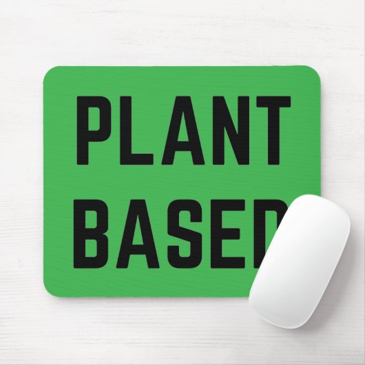 Tapis De Souris Plant Based Vegan (Avec souris)