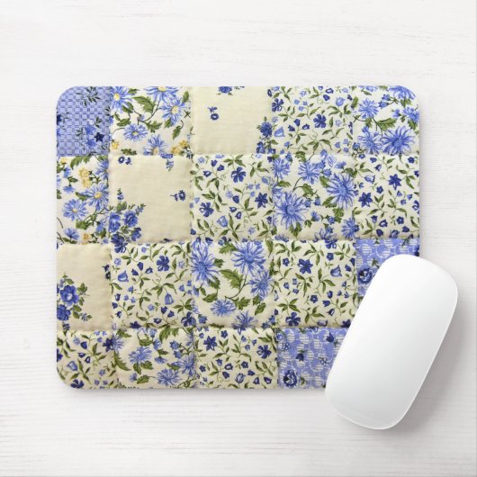 Tapis De Souris Plante bleue (Avec souris)