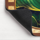 Tapis De Souris Plante - Feuilles d'Hosta (Coin)